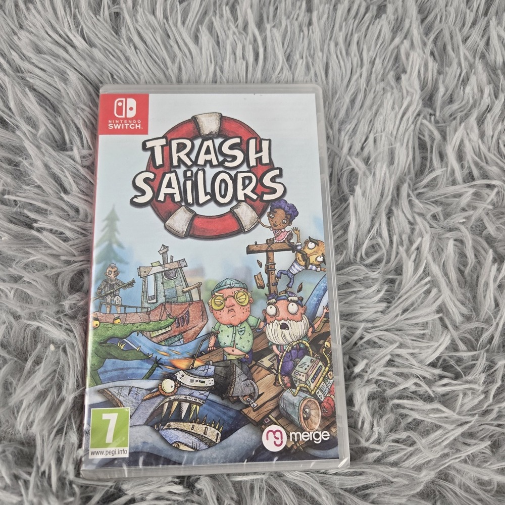 Merge Nintendo Switch One Size Multicolor Trash Sailors Physical Video Game